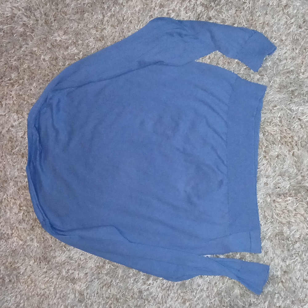 Men's Blue Sweater - Picture 4 of 6